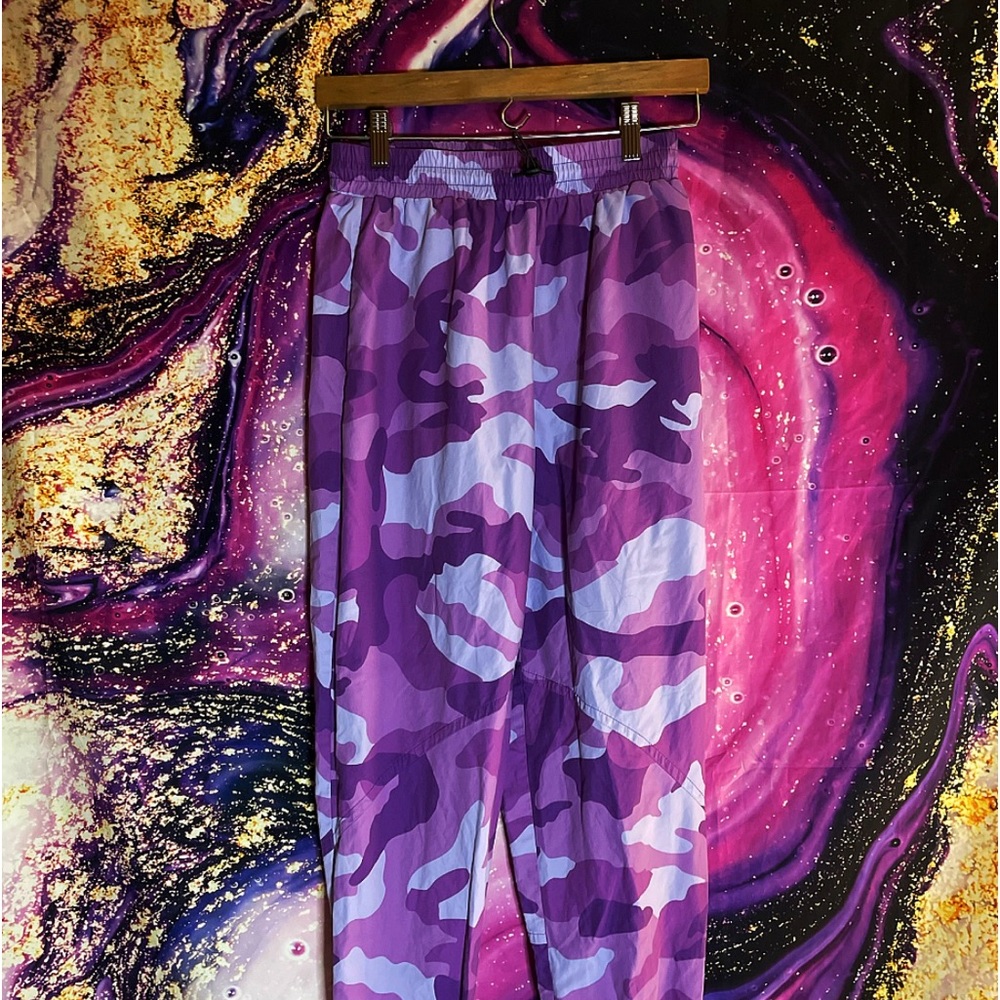 Purple Camo F21 Pants